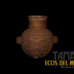 Tambor de barro con rostro V1.0 monolith