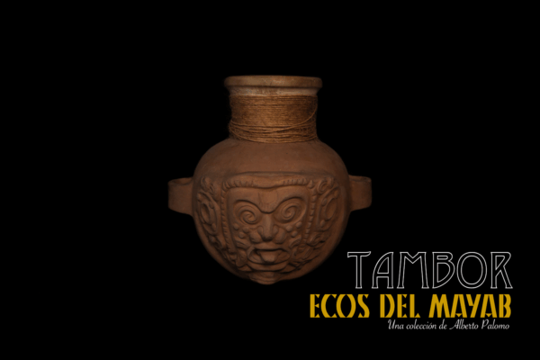 Tambor de barro con rostro V1.0 monolith